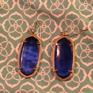Kendra Scott Cobalt Blue Earrings